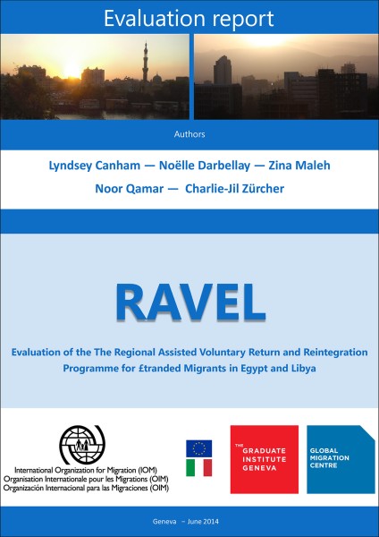 Ravel. Evaluation of the Regional Assisted Voluntary Return and Reintegration Programme for Stranded Migrants in Egypt and Libya