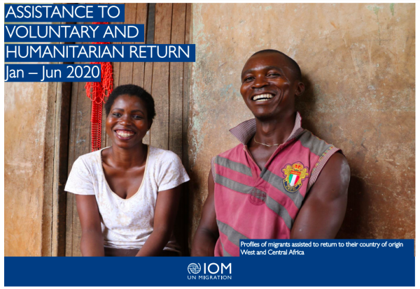 2020; IOM; Assistance to voluntary and humanitarian return January June 2020. Profiles of migrants assisted to return to their country of origin - West and Central Africa