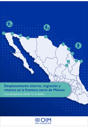 2023, Organización Internacional para las Migraciones (OIM), Desplazamiento interno, migración y  retorno en la frontera norte de México: Una perspectiva desde 12 ciudades.
