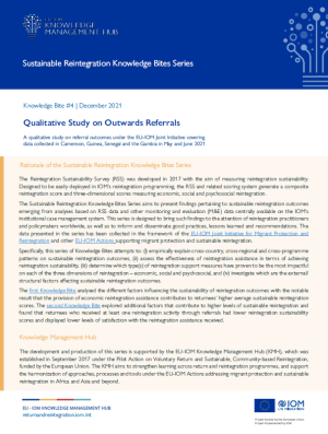 Knowledge Bite #4 - Qualitative Study on Outwards Referrals
